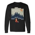 Fox Distorted Forrest Long Sleeve T-Shirt Gifts ideas