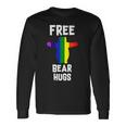 Free Bear Hugs Gay Pride Tshirt Long Sleeve T-Shirt Gifts ideas