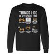 Gamer Things I Do In My Spare Time Gaming V3 Men Women Long Sleeve T-Shirt T-shirt Graphic Print Gifts ideas