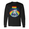 Gay Pride Astronaut Lgbt Moon Landing Long Sleeve T-Shirt Gifts ideas