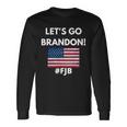 Lets Go Brandon Fjb American Flag Long Sleeve T-Shirt Gifts ideas