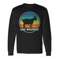 Goat Whisperer Apparel Goat Long Sleeve T-Shirt Gifts ideas