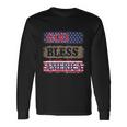 God Bless America Patriotic 4Th Of July Independence Day Long Sleeve T-Shirt Gifts ideas