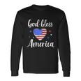 God Bless America For Patriotic Independence Day 4Th Of July Long Sleeve T-Shirt Gifts ideas