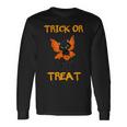 Halloween Black Cat Candy Trick Or Treat Long Sleeve T-Shirt Gifts ideas