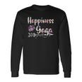 Happiness Is Being A Gaga Cute Grandma Long Sleeve T-Shirt T-Shirt Gifts ideas
