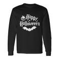 Happy Halloween Halloween Quote V15 Long Sleeve T-Shirt Gifts ideas