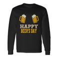 Happy National Beers Day Graphic Art Beer Drinking Long Sleeve T-Shirt Gifts ideas