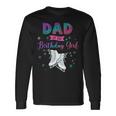 Ice Skating Dad Of The Birthday Girl Matching Daddy Long Sleeve T-Shirt Gifts ideas