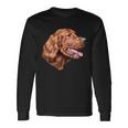 Irish Setter Portrait Tshirt Long Sleeve T-Shirt Gifts ideas