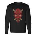 Japanese Hannya Ghost Long Sleeve T-Shirt Gifts ideas