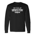 Jcombs Houston Texas Lone Star State Long Sleeve T-Shirt Gifts ideas