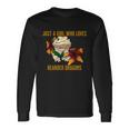 Just A Girl Who Loves Bearded Dragons Long Sleeve T-Shirt Gifts ideas