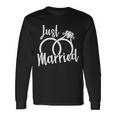 Just Married Ring Logo Long Sleeve T-Shirt Gifts ideas