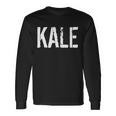 Kale Vegan Vegetarian Parody Long Sleeve T-Shirt Gifts ideas