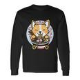 Kawaii Ramen Cute Anime Dog Corgi Japanese Noodles V2 Long Sleeve T-Shirt Gifts ideas