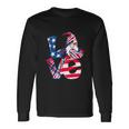 Love Gnome Usa Flag 4Th Of July Long Sleeve T-Shirt Gifts ideas