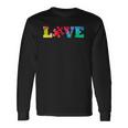 Love Puzzle Pieces Heart Autism Awareness Tie Dye Long Sleeve T-Shirt T-Shirt Gifts ideas