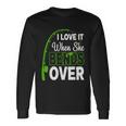 I Love It When She Bends Over Fishing Humor Fishing Hook Tshirt Long Sleeve T-Shirt Gifts ideas