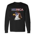 Merica Bald Eagle Mullet Sunglasses Fourth July 4Th Patriot Cool Long Sleeve T-Shirt Gifts ideas