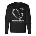 Million Nurse March May 12 2022 Together We Stand Rn Tshirt Long Sleeve T-Shirt Gifts ideas