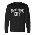 New York City Simple Logo Long Sleeve T-Shirt Gifts ideas