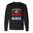 Nurse Wine 4Th Of July Long Sleeve T-Shirt Gifts ideas