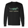 Party Animal Alligator Birthday Alligator Birthday Long Sleeve T-Shirt Gifts ideas