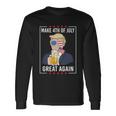 Patriotic Make 4Th Of July Great Again Trump Ing Beer Long Sleeve T-Shirt Gifts ideas