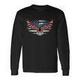 Patriotic Eagle 4Th Of July Usa American Flag Long Sleeve T-Shirt Gifts ideas