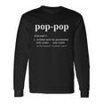 Pop Pop Grandpa Fathers Day Great Popgiftpop Tee Long Sleeve T-Shirt Gifts ideas