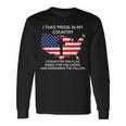 I Take Pride In My Country Usa Long Sleeve T-Shirt Gifts ideas