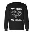 Pro Choice Reproductive Rights Uterus Long Sleeve T-Shirt Gifts ideas