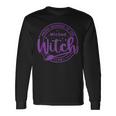 Proud Member Of The Wicked Witch Club Spooky Witch Halloween Long Sleeve T-Shirt Gifts ideas
