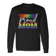 Proud Mom Lgbtq Rainbow Flag Gay Pride Lgbt V2 Long Sleeve T-Shirt Gifts ideas