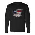 Proud US Air Force F35 Air Force Veterans Day Long Sleeve T-Shirt Gifts ideas