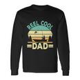 Reel Cool Dad Fishing Fisherman Retro Long Sleeve T-Shirt Gifts ideas