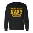 Retired United States Navy Long Sleeve T-Shirt Gifts ideas