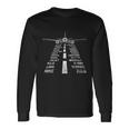 Retro Distressed Aviation Plane Pilot Long Sleeve T-Shirt Gifts ideas