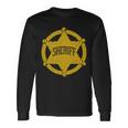 Sheriff Badge Tshirt Long Sleeve T-Shirt Gifts ideas