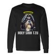 Shitzu Dog Holy Shih Tzu Long Sleeve T-Shirt Gifts ideas