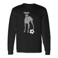 Soccer Idea Fans- Sporty Dog Coach Hound Long Sleeve T-Shirt T-Shirt Gifts ideas