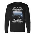My Son Is On Uss Abraham Lincoln Cvn Long Sleeve T-Shirt Gifts ideas
