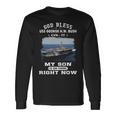 My Son Is On Uss Uss George H W Bush Cvn Long Sleeve T-Shirt Gifts ideas