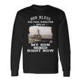 My Son Is On Uss Paul Hamilton Ddg Long Sleeve T-Shirt Gifts ideas