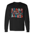 Stars Stripes Reproductive Rights Patriotic 4Th Of July V5 Long Sleeve T-Shirt Gifts ideas