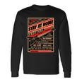 Stay At Home Festival Concert Poster Quarantine Long Sleeve T-Shirt Gifts ideas