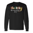 Teaching Is My Jam Blessed Teacher Fun For A Teacher Long Sleeve T-Shirt Gifts ideas