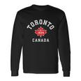 Toronto Canada Canadian Flag Maple Leaf Long Sleeve T-Shirt Gifts ideas