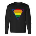 Triangular Lgbt Gay Pride Lesbian Bisexual Ally Quote Long Sleeve T-Shirt Gifts ideas
